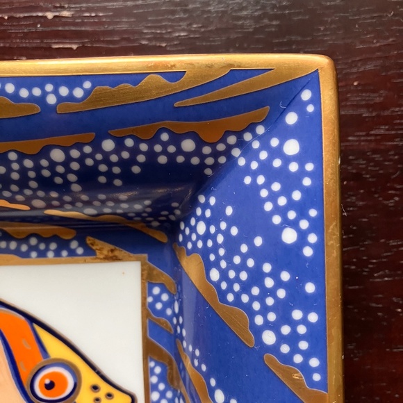 VINTAGE HERMÈS PARIS FISH Ashtray/Change Tray - Picture 8 of 14